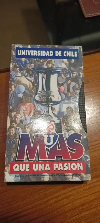 VHS Universidad de Chile Más Que Una Pasión - miniatura 1