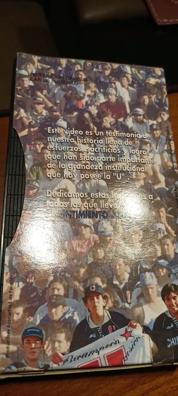 VHS Universidad de Chile Más Que Una Pasión - 2