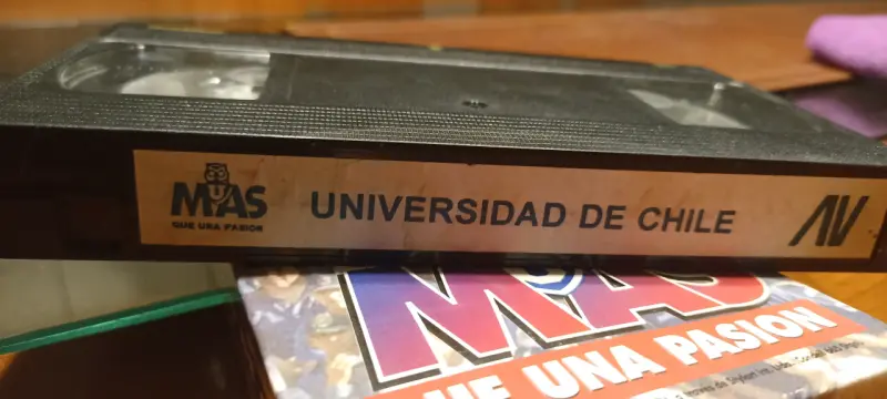 VHS Universidad de Chile Más Que Una Pasión - 3