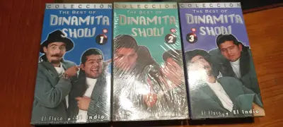 Colección VHS The Best of Dinamita Show - miniatura 1