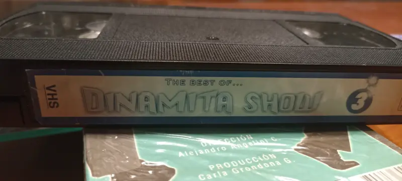 Colección VHS The Best of Dinamita Show - 3