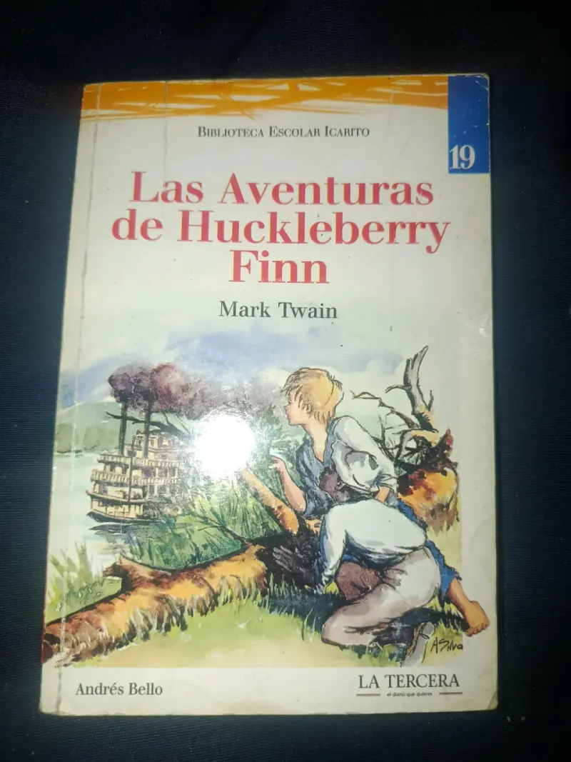 Libro Las Aventuras de Huckleberry Finn de Mark Twain - 1