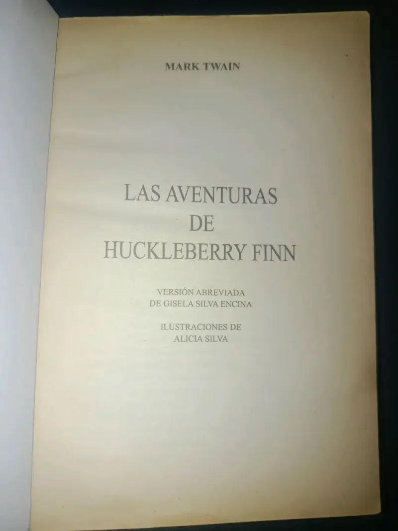 Libro Las Aventuras de Huckleberry Finn de Mark Twain - 3