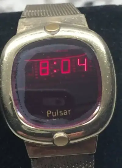 Reloj digital vintage Pulsar LED - miniatura 2