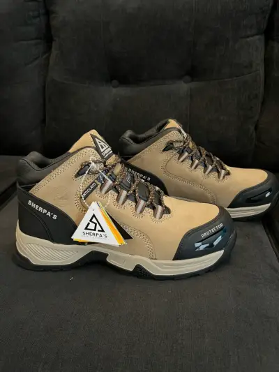 Botas de seguridad Sherpa's Protector beige - miniatura 1