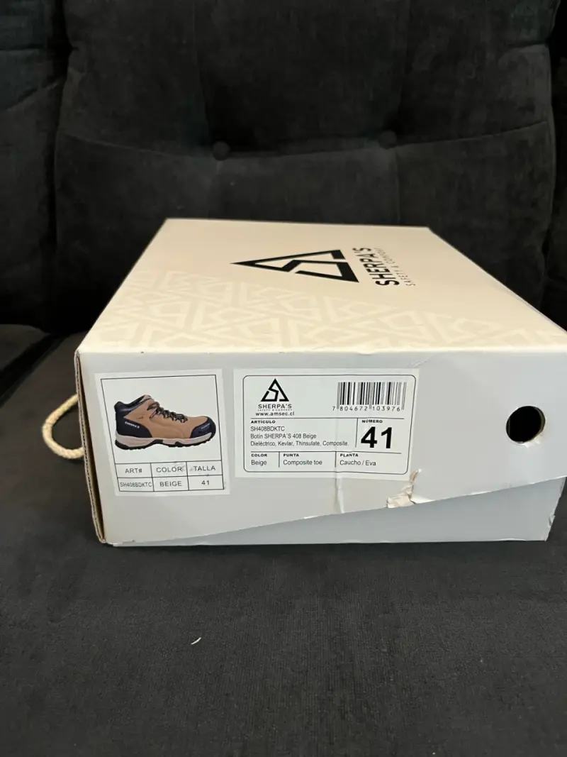 Botas de seguridad Sherpa's Protector beige - 6