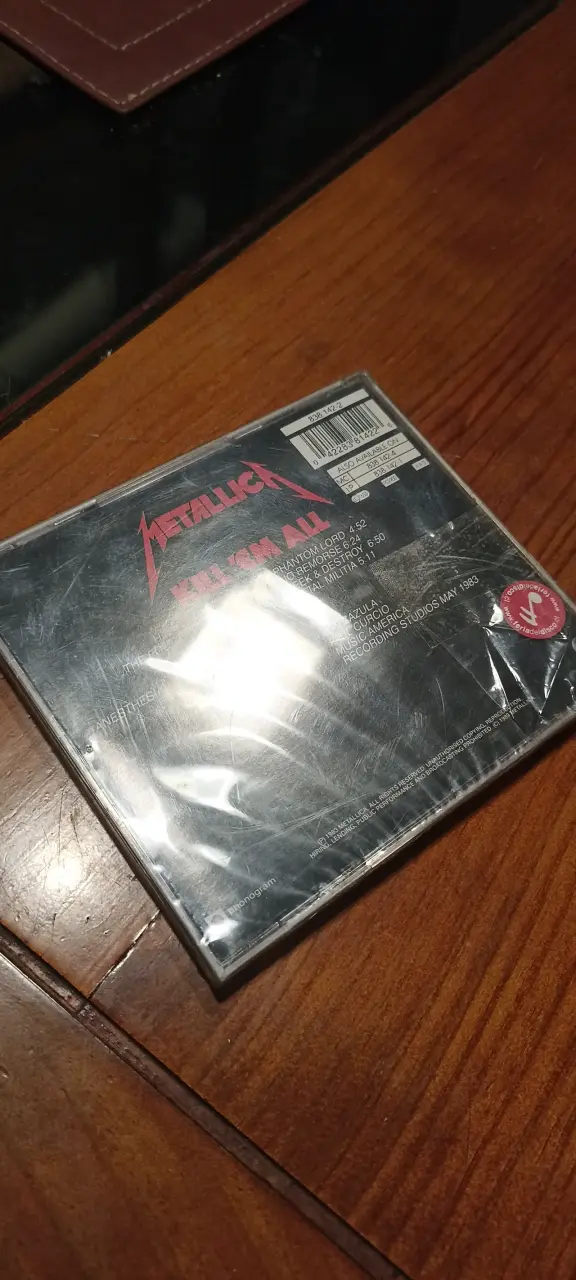 CD Metallica Kill 'Em All NUEVO SELLADO!!!!! - 2