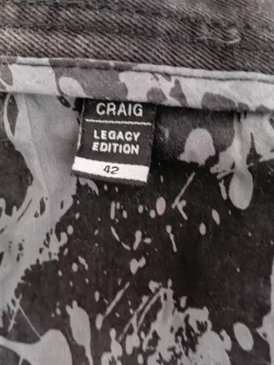 Bermudas negras Jordan Craig Legacy Edition - miniatura 2
