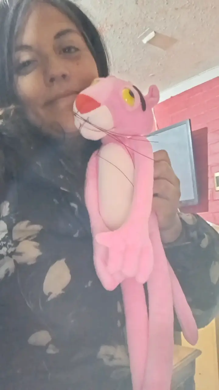 Peluche Pantera Rosa Suave y Tierno