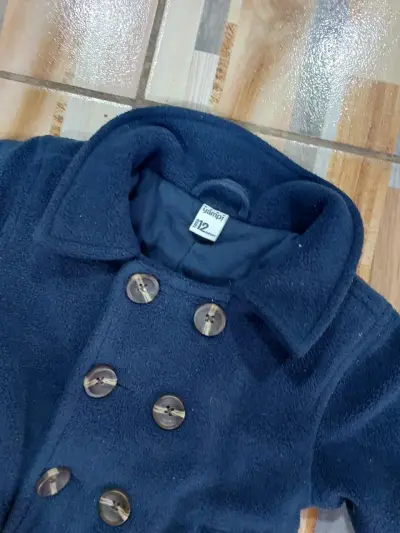 Abrigo azul para niño talla 12 meses - miniatura 1