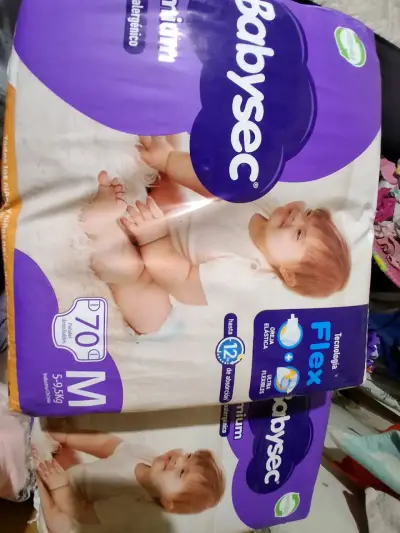 Pañales Babysec Premium Talla M 70 Unidades - miniatura 2