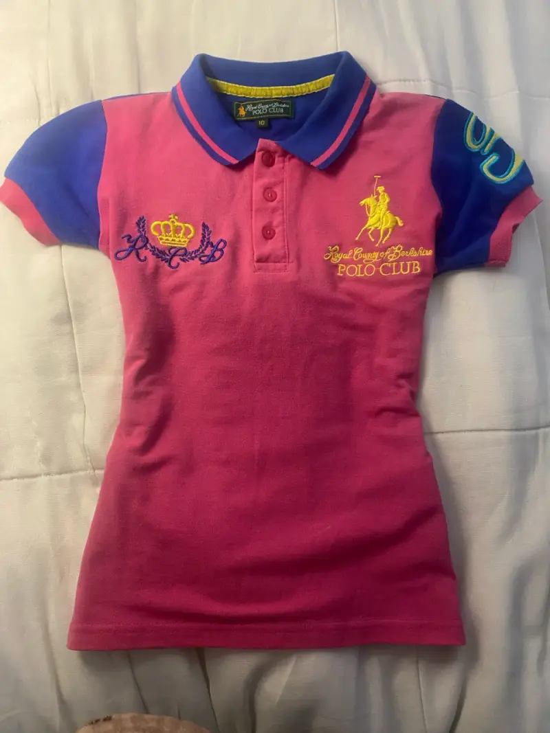 Polera Polo Royal County of Berkshire Mujer Rosada - 5