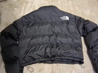 Chaqueta Puffer Negra The North Face 700 - miniatura 2