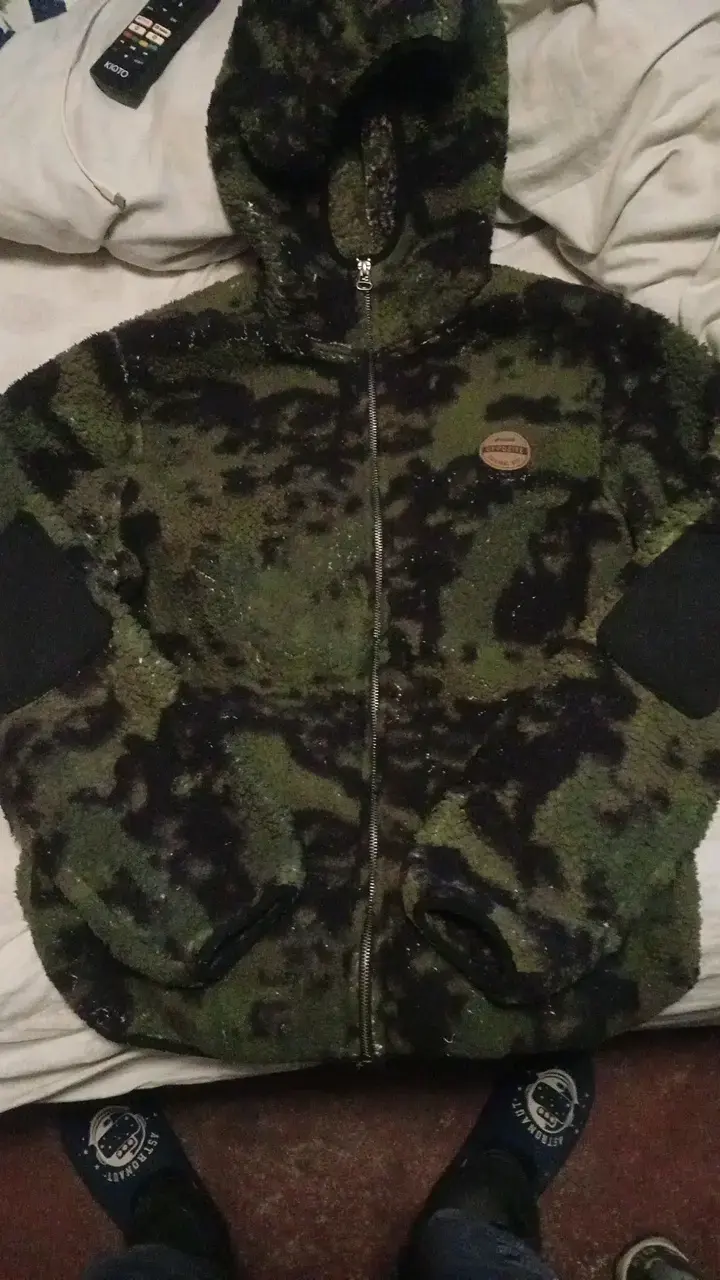 Chaqueta de lana camuflada Opposite - 1