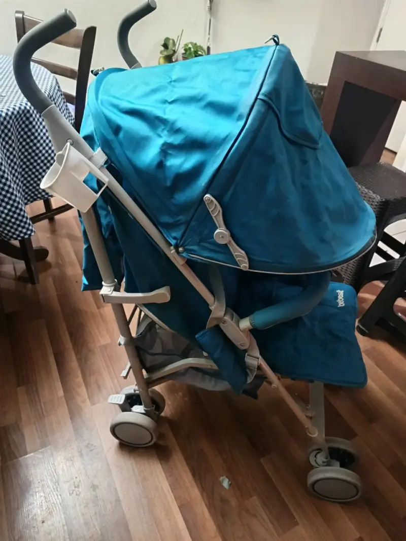 Coche de Paseo Bebesit Azul Plegable - 6
