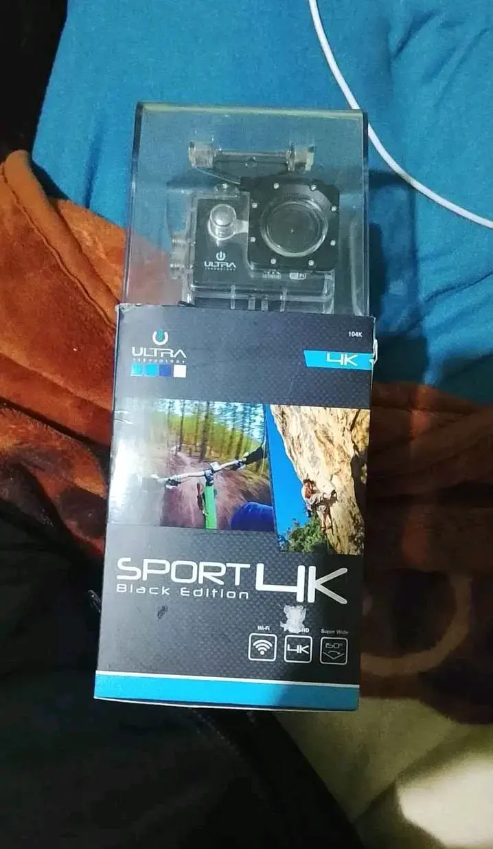 Cámara Deportiva Ultra HD 4K Sport Black Edition