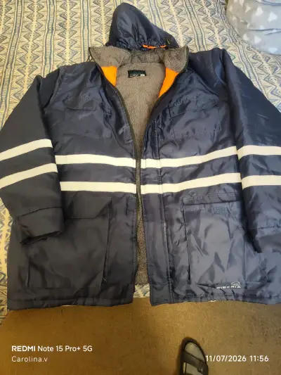 Parka Siberia Therm 6000 Azul con Forro Interior - miniatura 2