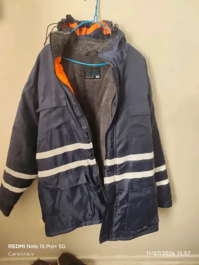 Parka Siberia Therm 6000 Azul con Forro Interior - miniatura 6
