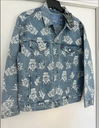 Chaqueta de mezclilla Levi's con diseño gráfico - miniatura 1