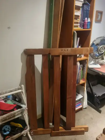 Estructura de madera para cama 11/2 plazindividual - miniatura 2