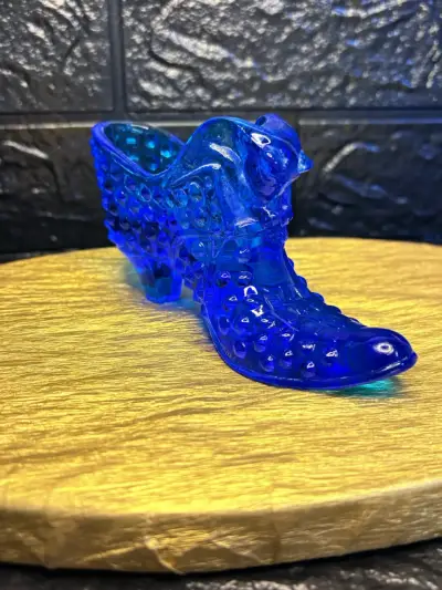 Zapato Fenton  Colonial Azul Cabeza de gato - miniatura 1