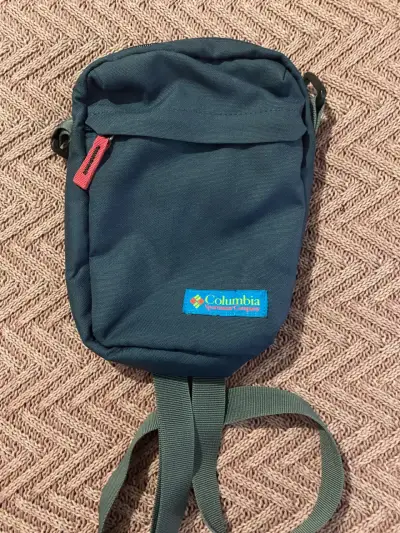 Bolso bandolera Columbia azul - miniatura 3
