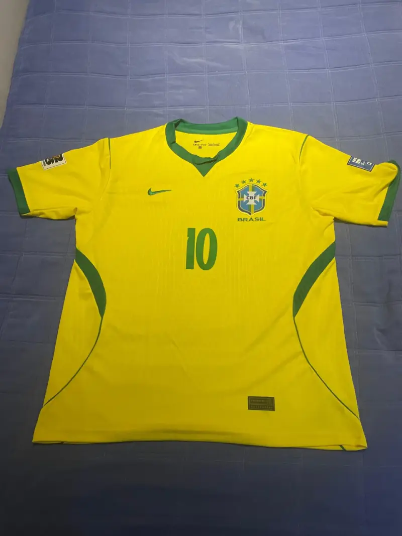 Camiseta Brasil Neymar Jr 10 Nike Talla L - 1