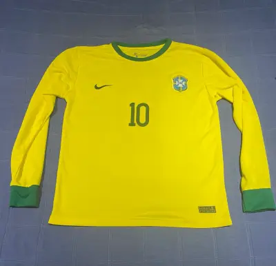 Camiseta Brasil Retro Pelé Número 10 Mundial 1970 - miniatura 1