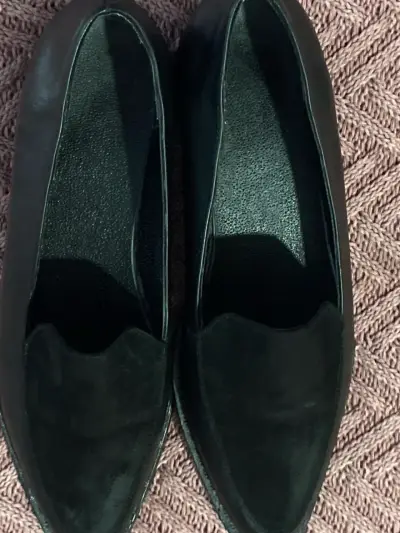 Zapatos de cuero negros, número 38, Istambul - miniatura 1