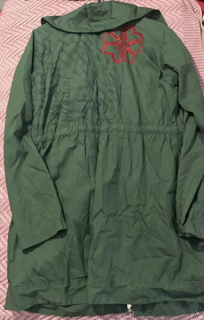 Chaqueta liviana verde con diseño, Smash - 2