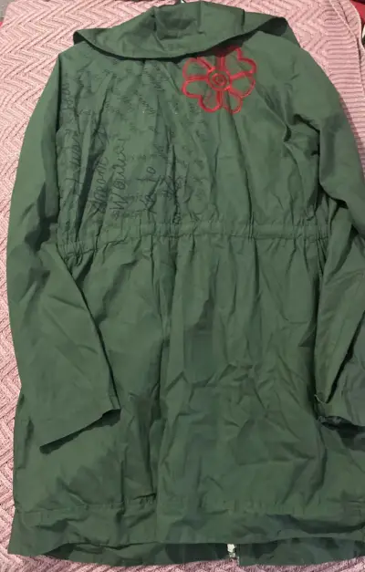 Chaqueta liviana verde con diseño, Smash - miniatura 2