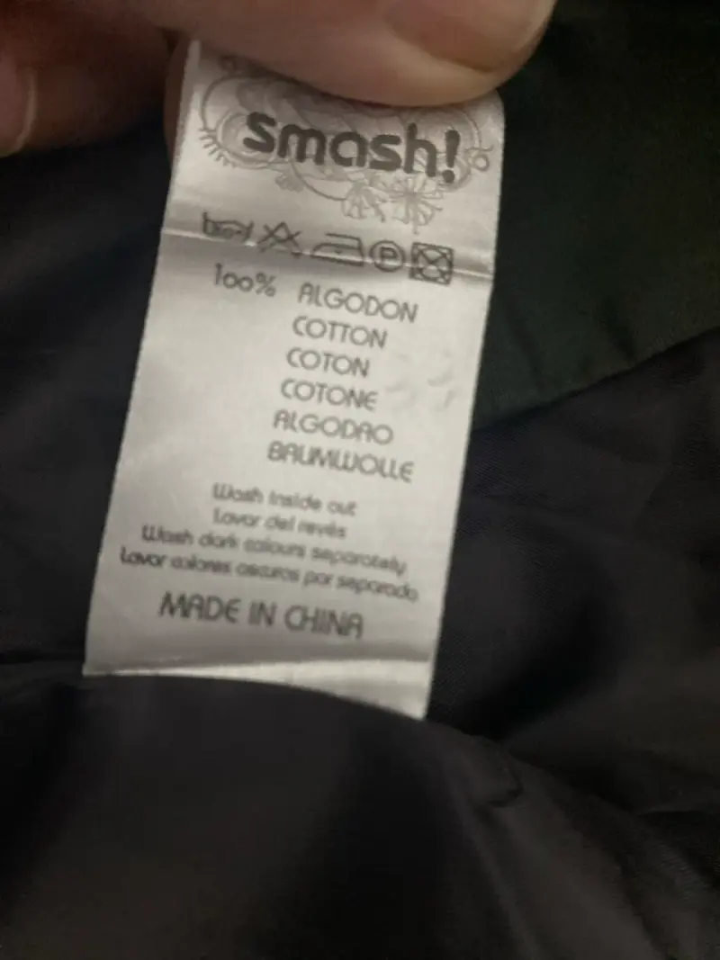 Chaqueta liviana verde con diseño, Smash - 6