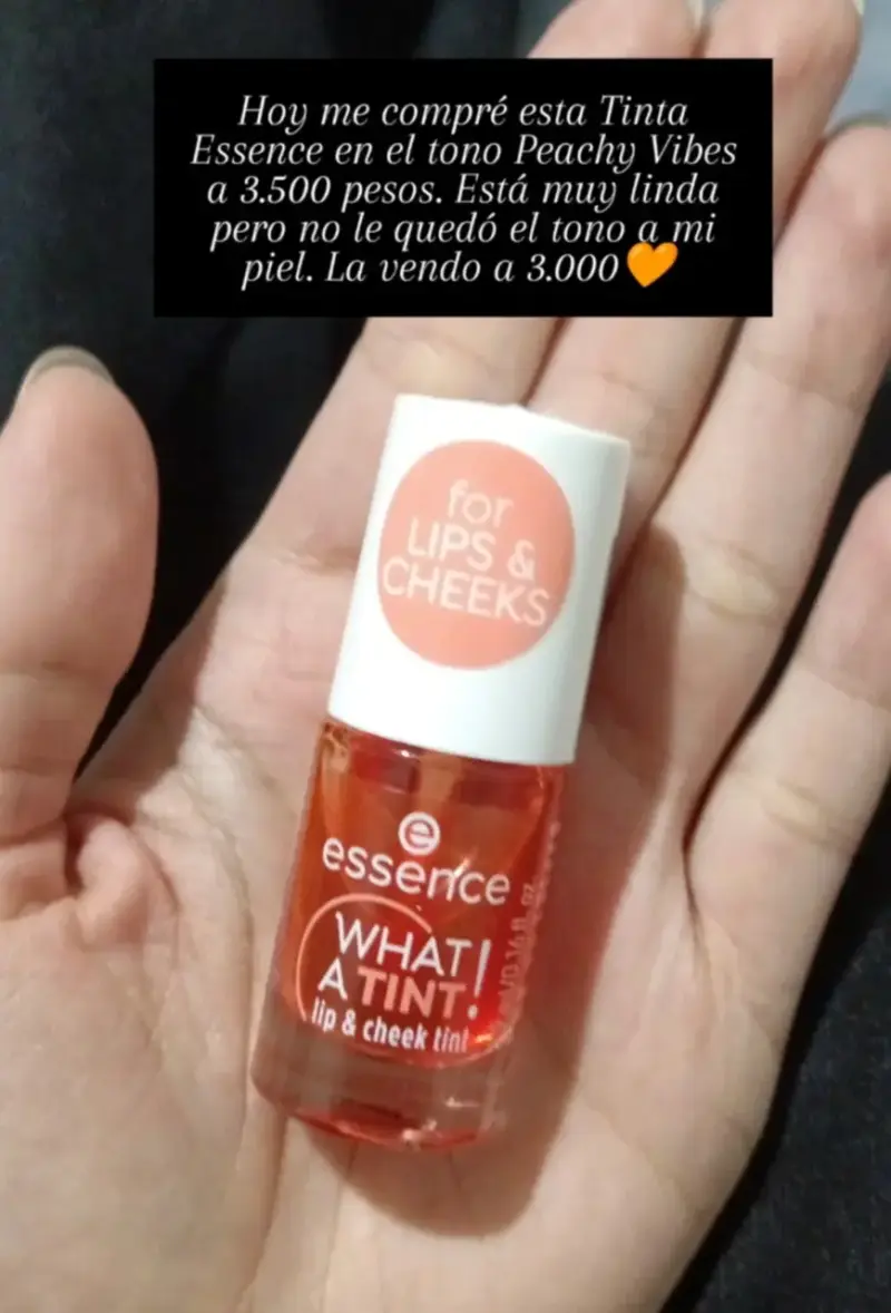 What a tint! Essence Tono Peachy Vibes - 2