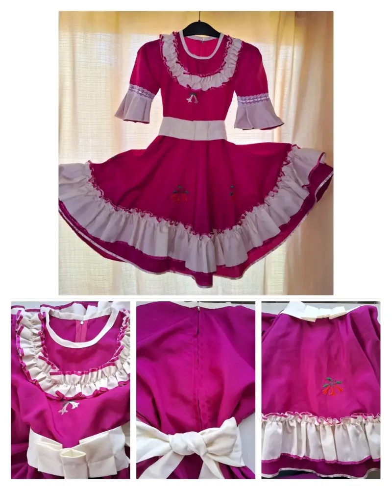 Vestido de Huasa  Talla 10 - 6