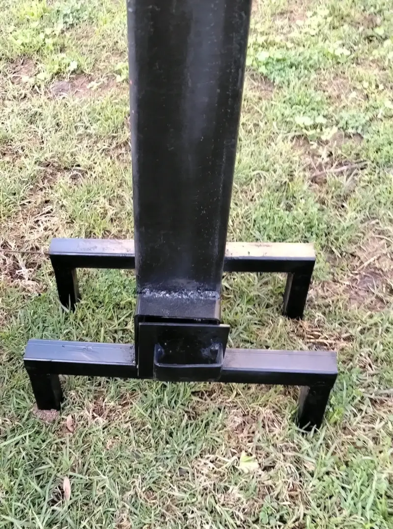 Parrilla portátil de acero para asados - 1