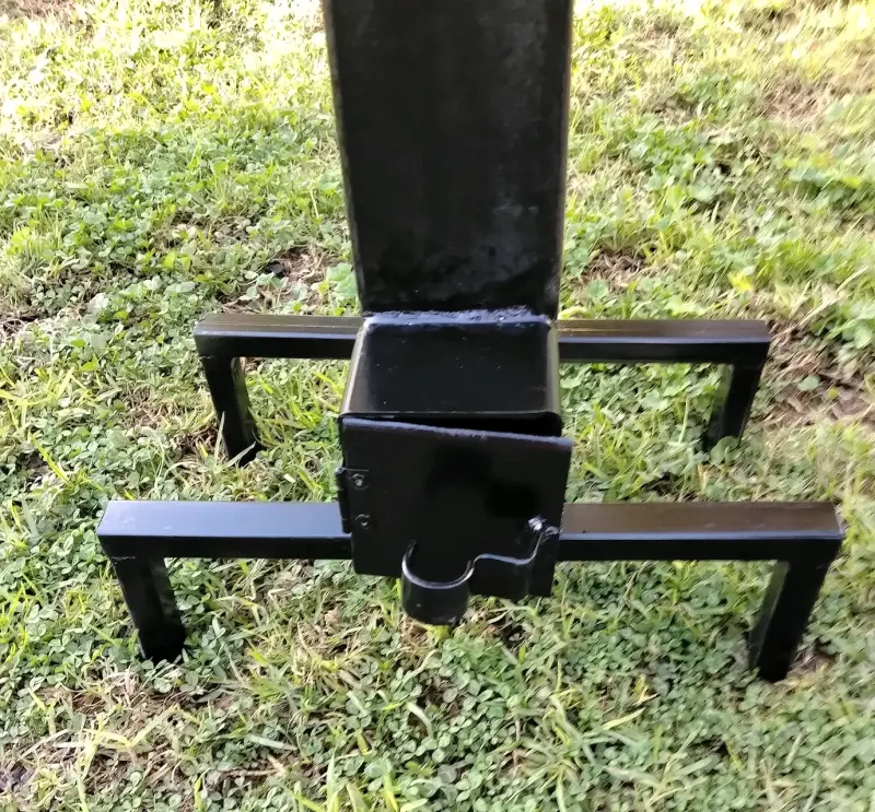 Parrilla portátil de acero para asados - 2