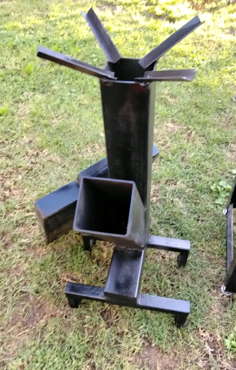 Parrilla portátil de acero para asados - 3
