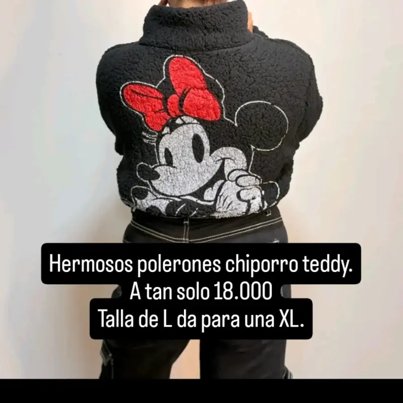 Polera Disney Oversize Mickey y Minnie - 2