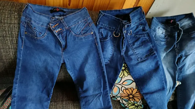 Lote de jeans de mezclilla para mujer - 4