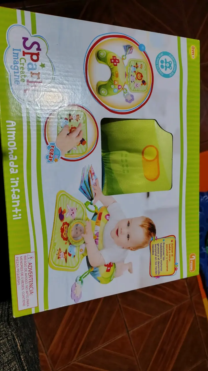 Almohada de Actividades para Bebé con Sonido - 5
