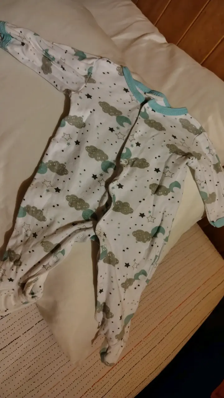 Pantalones de bebé con estampado de osos y rayas - 5