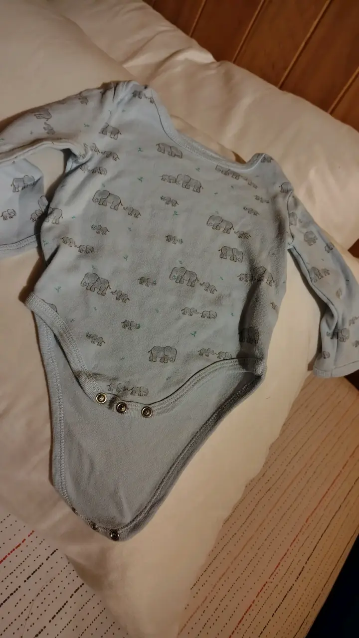 Pantalones de bebé con estampado de osos y rayas - 6