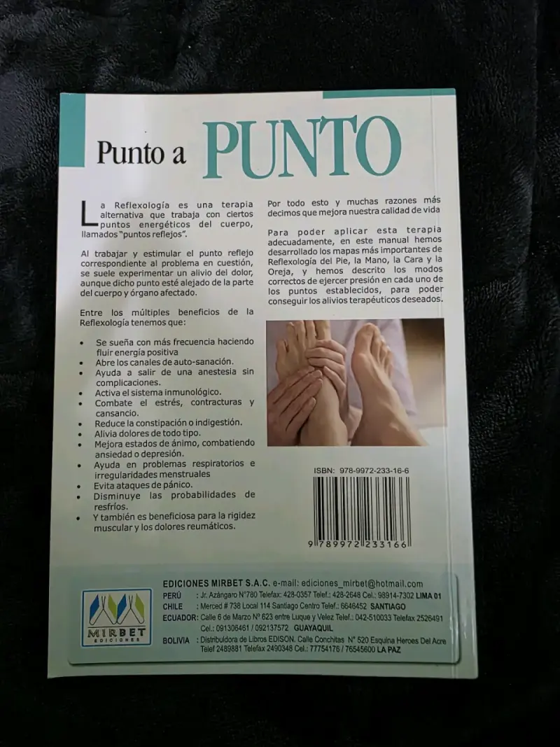 Libro de Reflexología con Mapas y Ejemplos - 2