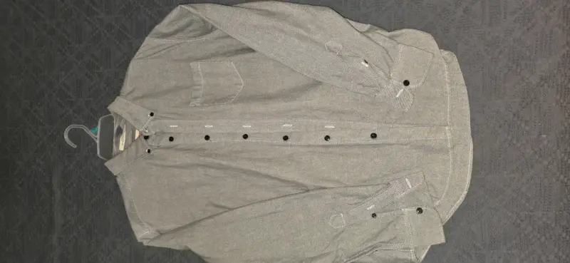 Camisa gris de mezclilla Levi's para hombre - 2
