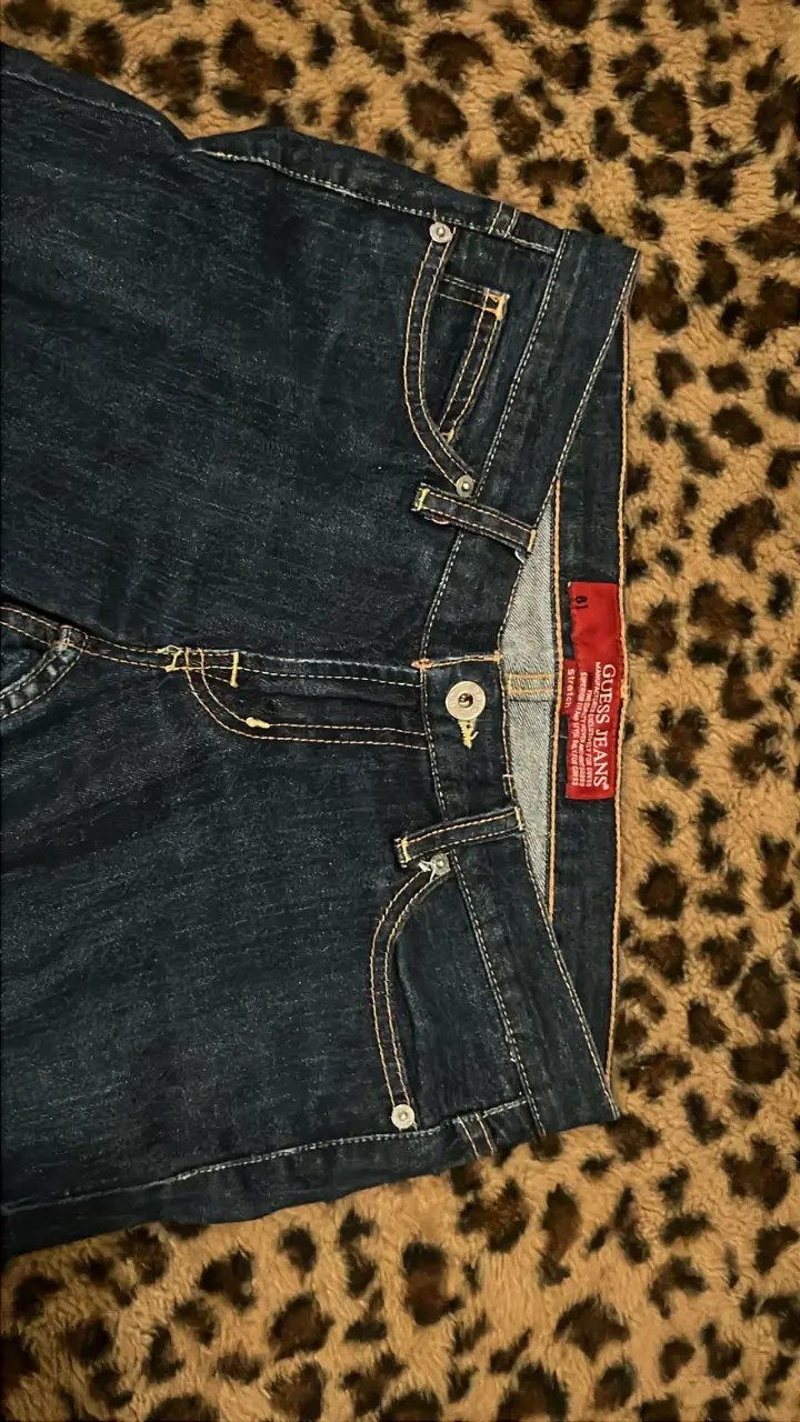 Jeans Guess tiro bajo - 3