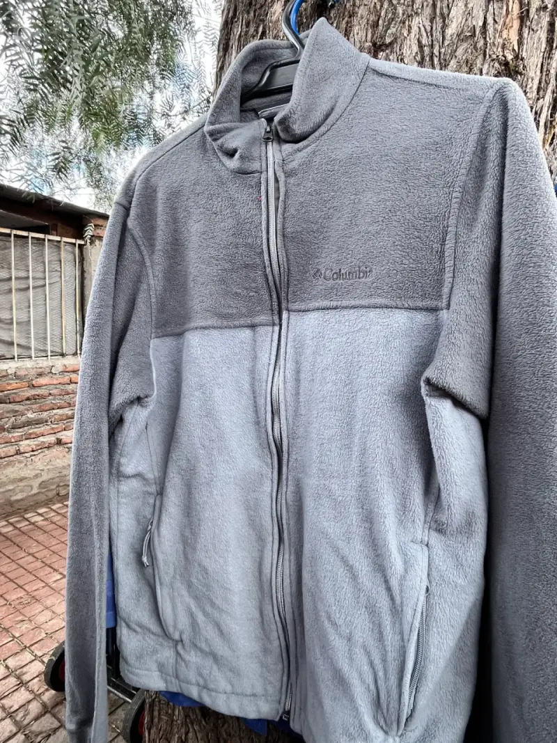 Chaqueta polar roja Columbia para mujer - 3