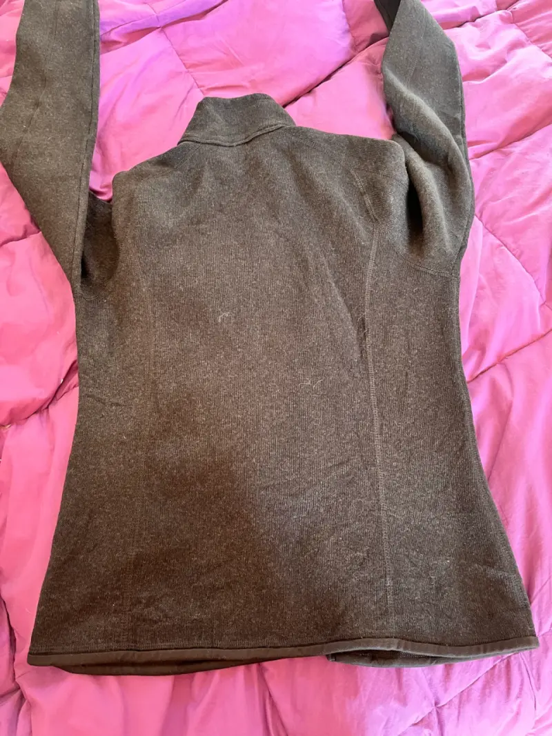 Chaqueta de mezclilla gris Aeropostale para mujer - 5