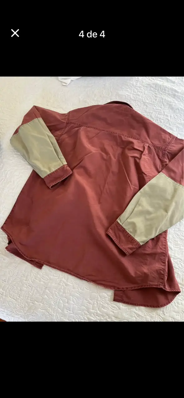 Camisa Columbia de algodón para hombre - 4