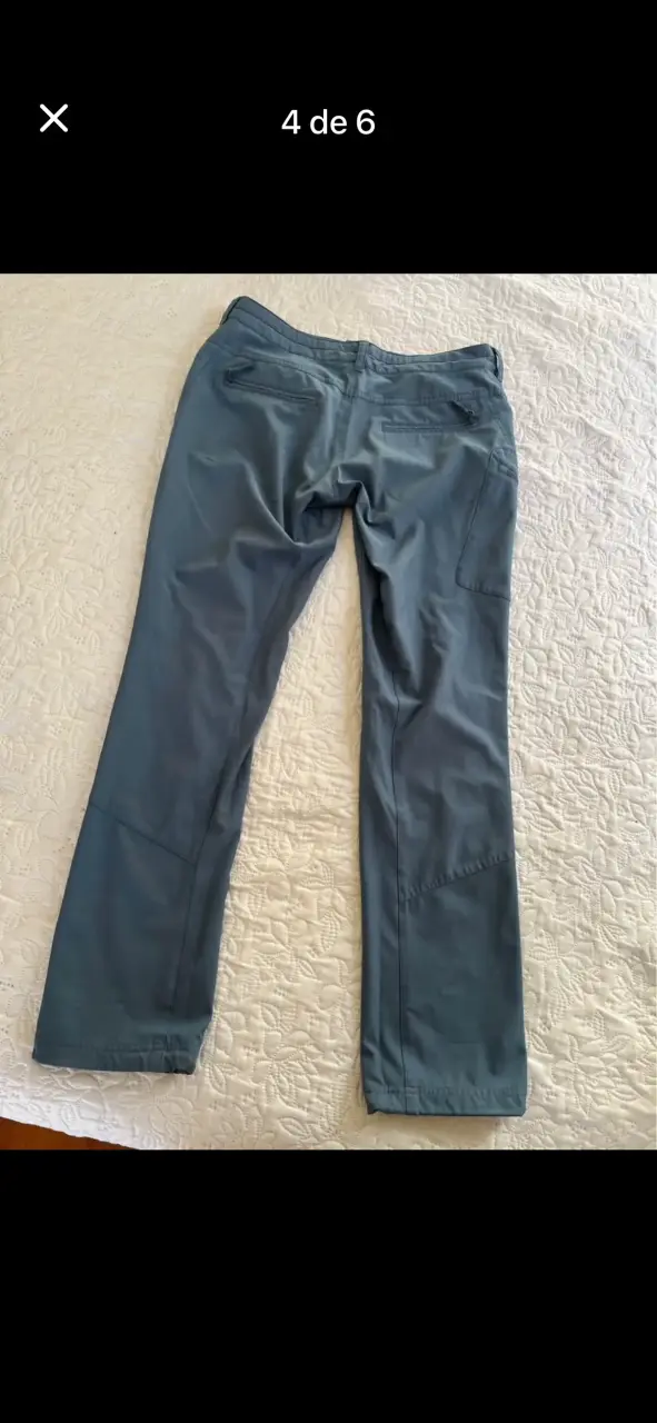 Pantalones Outdoor Mujer Doite Azul Talla S - 2