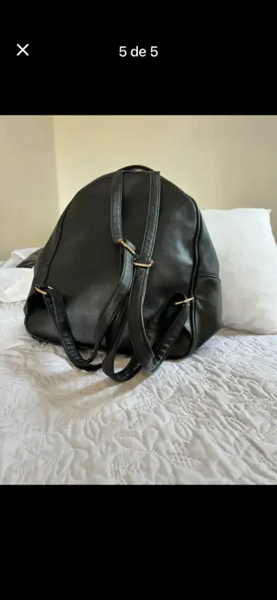 Mochila negra acolchada Aldo elegante - miniatura 4